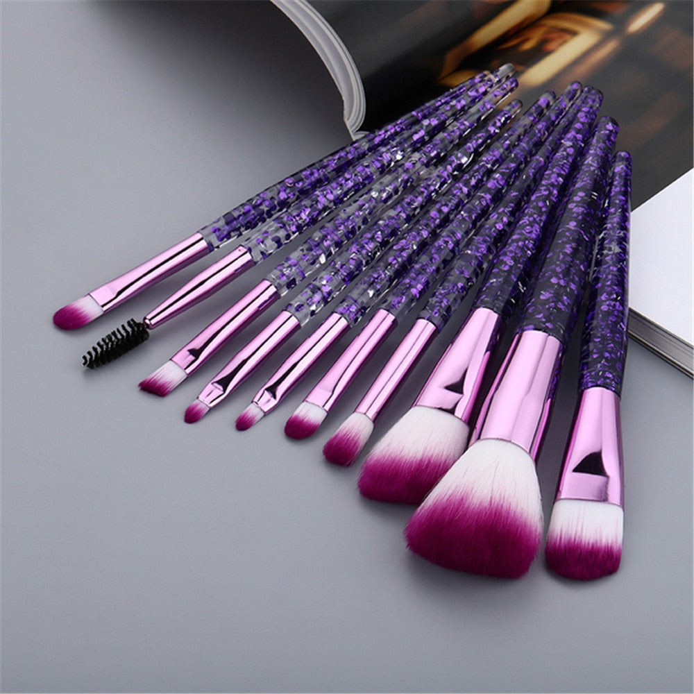 Set de Brochas para Maquillaje
