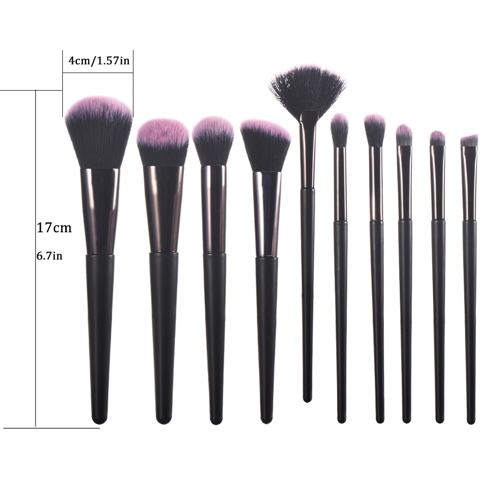 Set de Brochas para Maquillaje