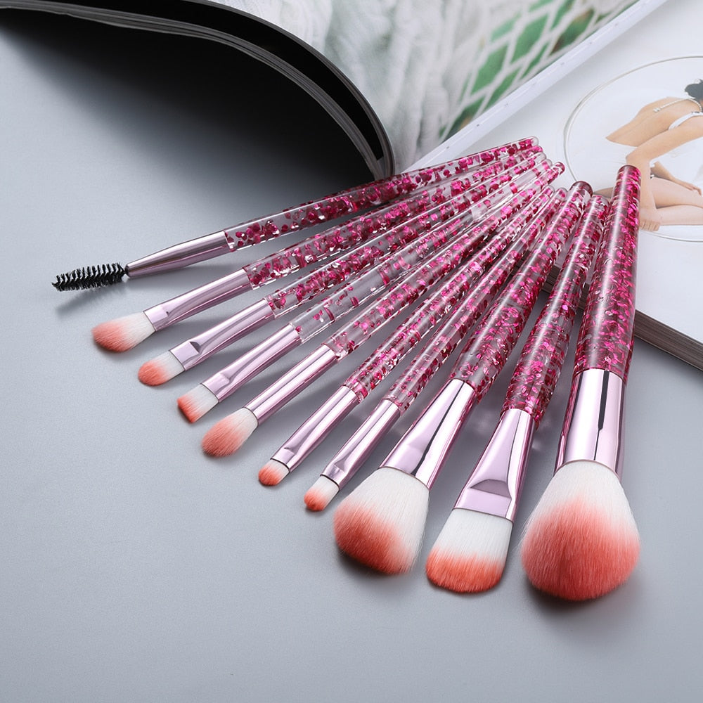 Set de Brochas para Maquillaje
